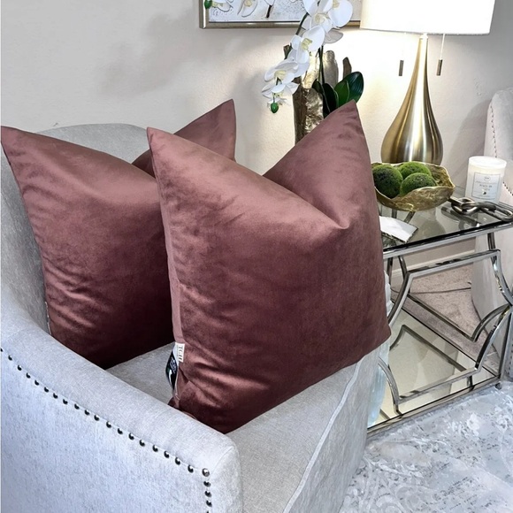 1-TGH TESSITURA ITALIAN VELVET DECORATIVE PILLOWS(Read description for details) - Picture 13 of 16